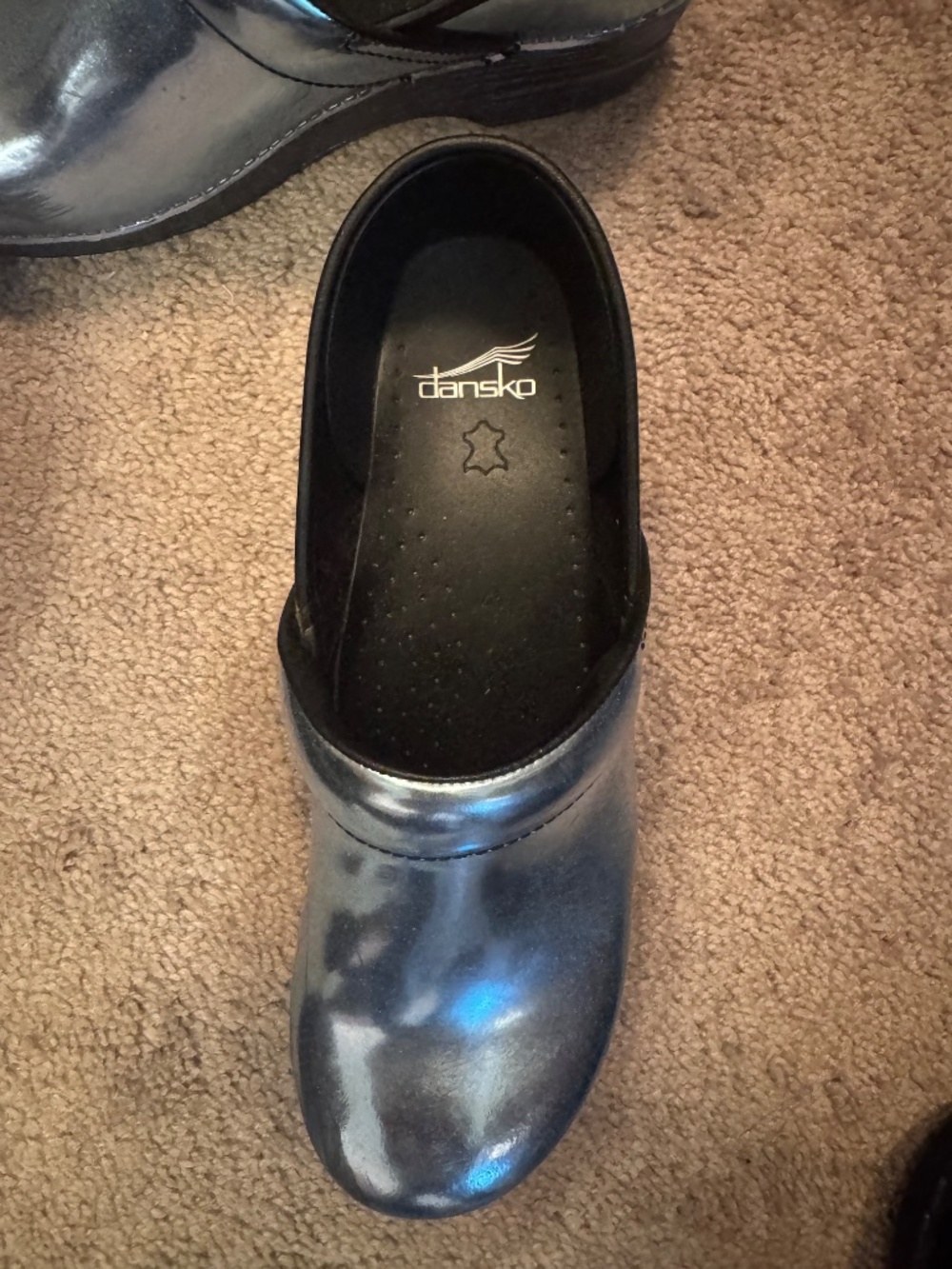 Dansko Professional Clog 41 - light blue metallic - great condition - Picture 3 of 11